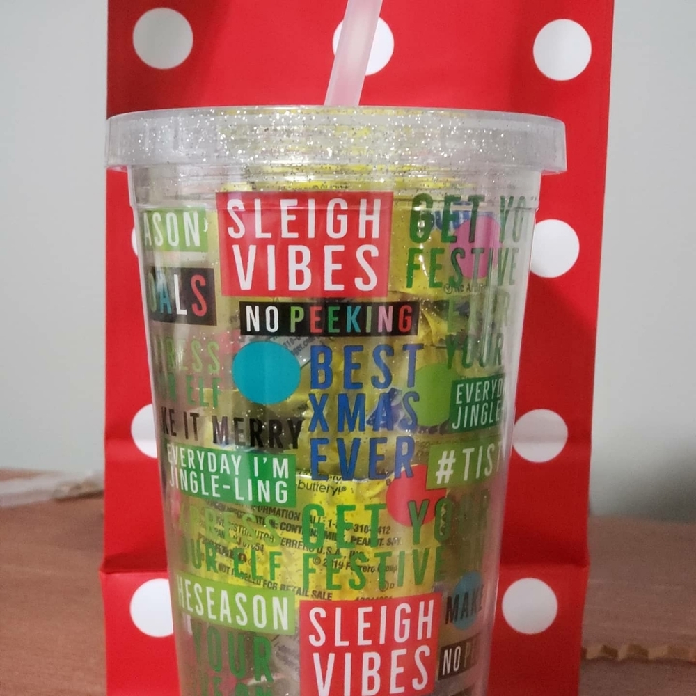 Christmas candy tumbler